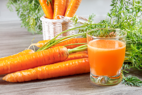 Здоровье глаз: морковь