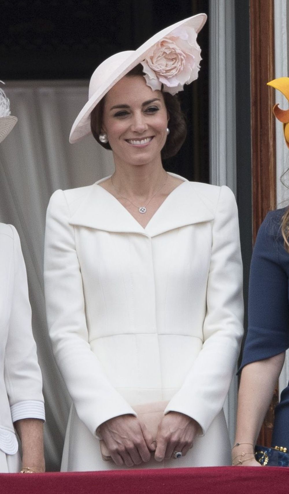 Catherine Duchess of Cambridge, Princess Charlotte of Cambridge, Prince George and Prince William