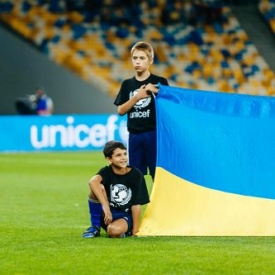 дети с востока Украины,футбол