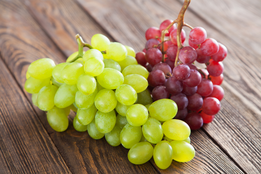 Детокс продукты питания: виноград